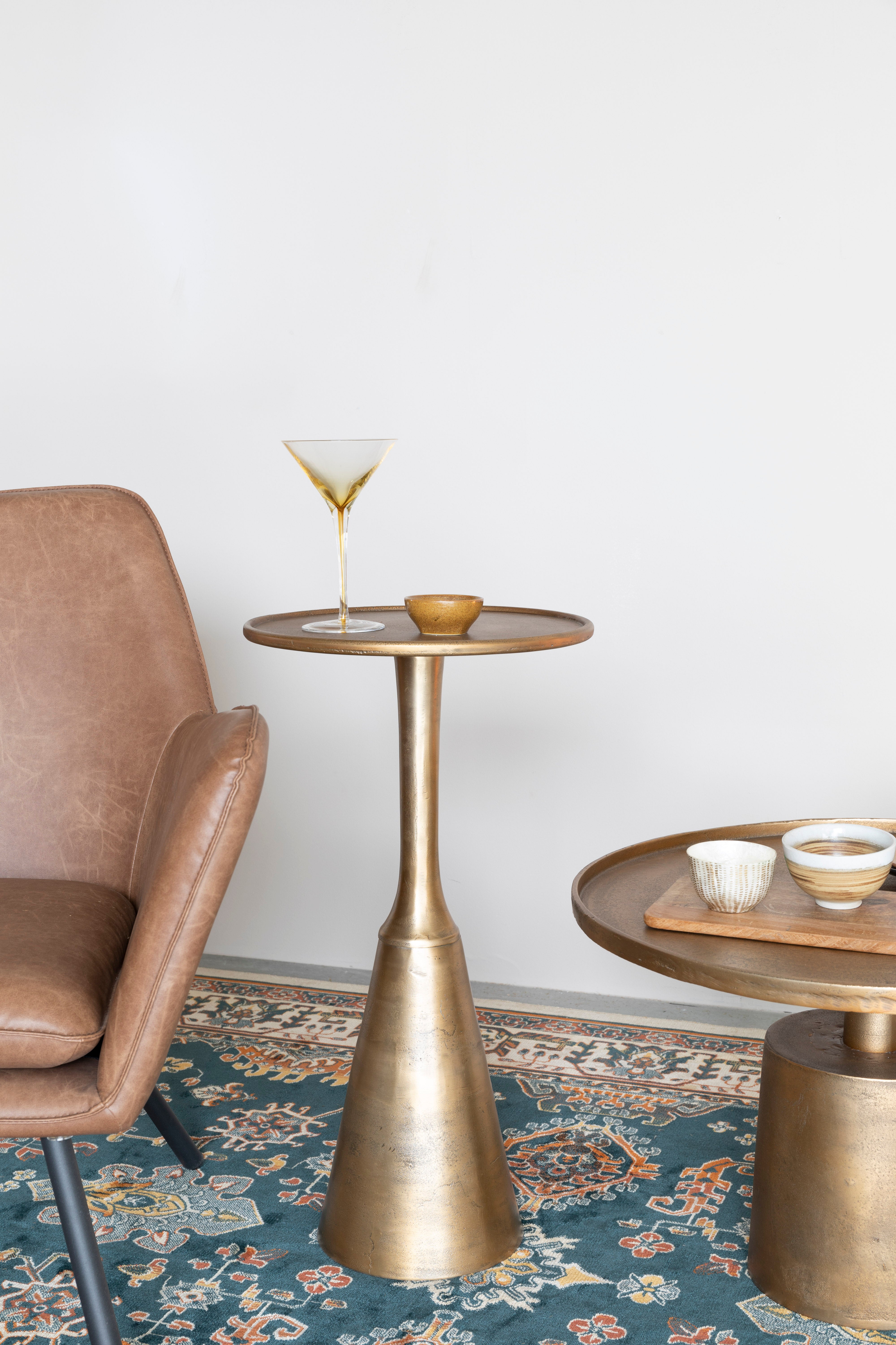 Side Table Noah Antique Brass